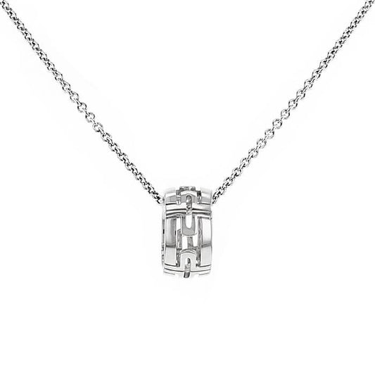 [Love's Uplift]PARENTESI NECKLACE SILVER