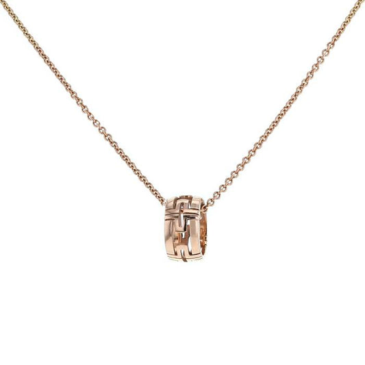 [Love's Uplift]PARENTESI NECKLACE PINK GOLD