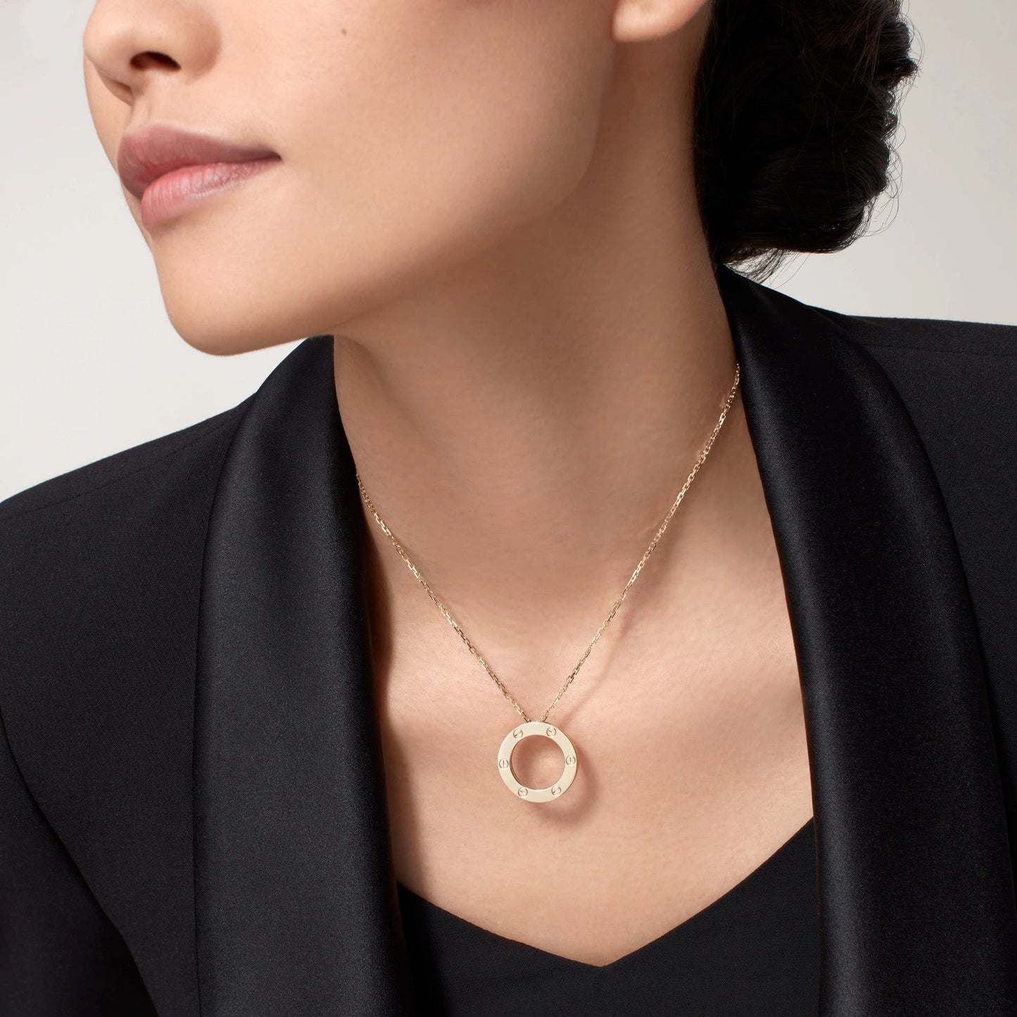[Love's Uplift]LOVE NECKLACE 16MM