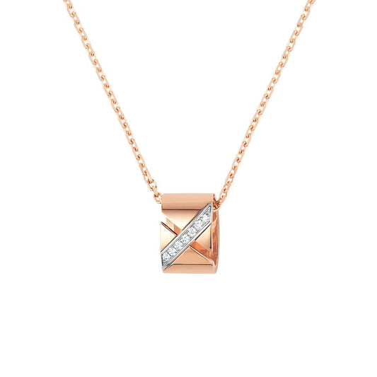 [Love's Uplift]LIENS EVIDENCE DIAMOND NECKLACE