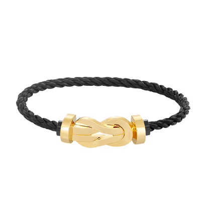 [Love's Uplift]CHANCE LARGE 8 FIGURE BUCKLE NO DIAMOND BRACELET GOLD