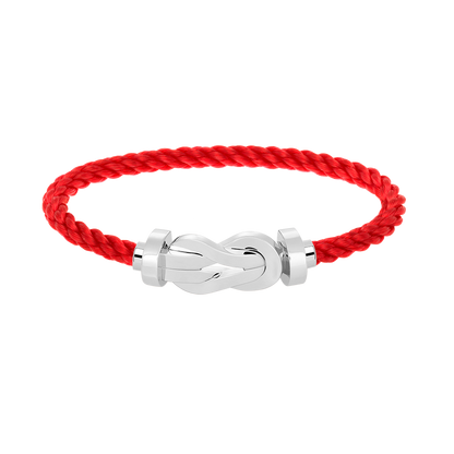 [Love's Uplift]CHANCE LARGE 8 FIGURE BUCKLE NO DIAMOND BRACELET SILVER