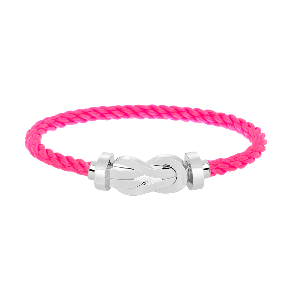 [Love's Uplift]CHANCE LARGE 8 FIGURE BUCKLE NO DIAMOND BRACELET SILVER