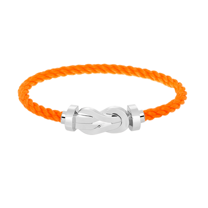 [Love's Uplift]CHANCE LARGE 8 FIGURE BUCKLE NO DIAMOND BRACELET SILVER