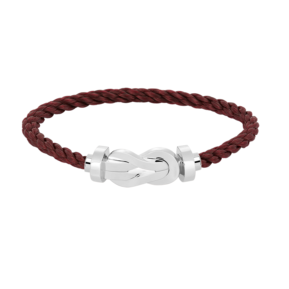 [Love's Uplift]CHANCE LARGE 8 FIGURE BUCKLE NO DIAMOND BRACELET SILVER