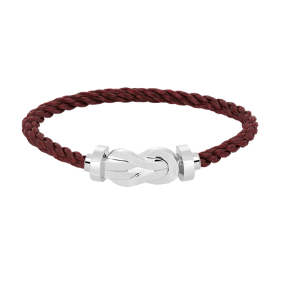 [Love's Uplift]CHANCE LARGE 8 FIGURE BUCKLE NO DIAMOND BRACELET SILVER