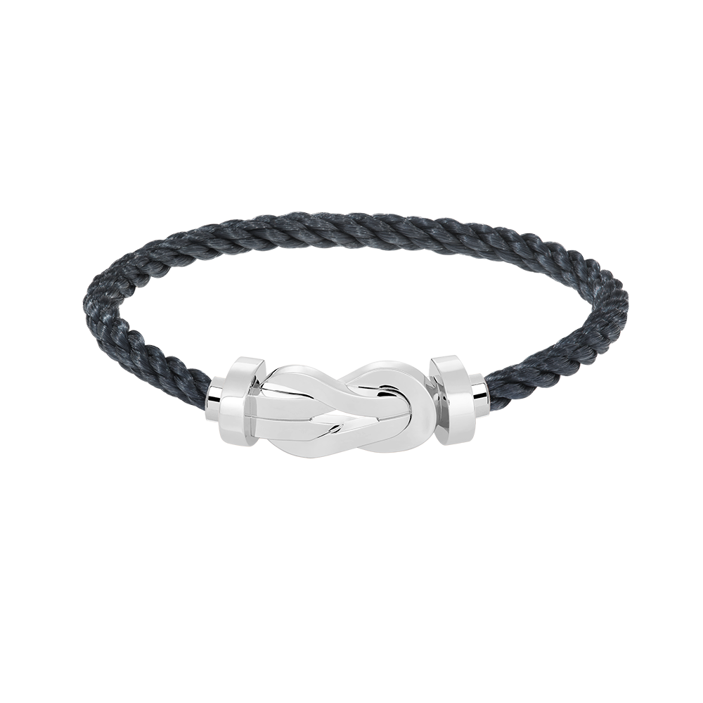 [Love's Uplift]CHANCE LARGE 8 FIGURE BUCKLE NO DIAMOND BRACELET SILVER
