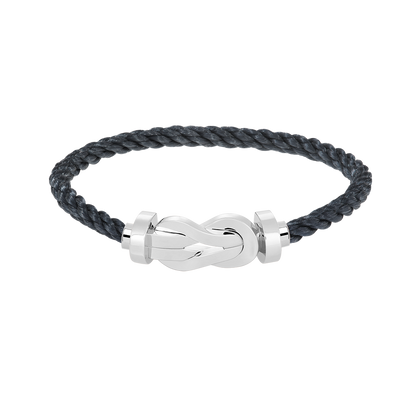 [Love's Uplift]CHANCE LARGE 8 FIGURE BUCKLE NO DIAMOND BRACELET SILVER