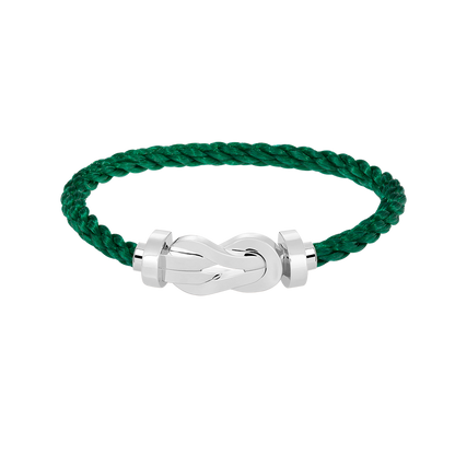 [Love's Uplift]CHANCE LARGE 8 FIGURE BUCKLE NO DIAMOND BRACELET SILVER