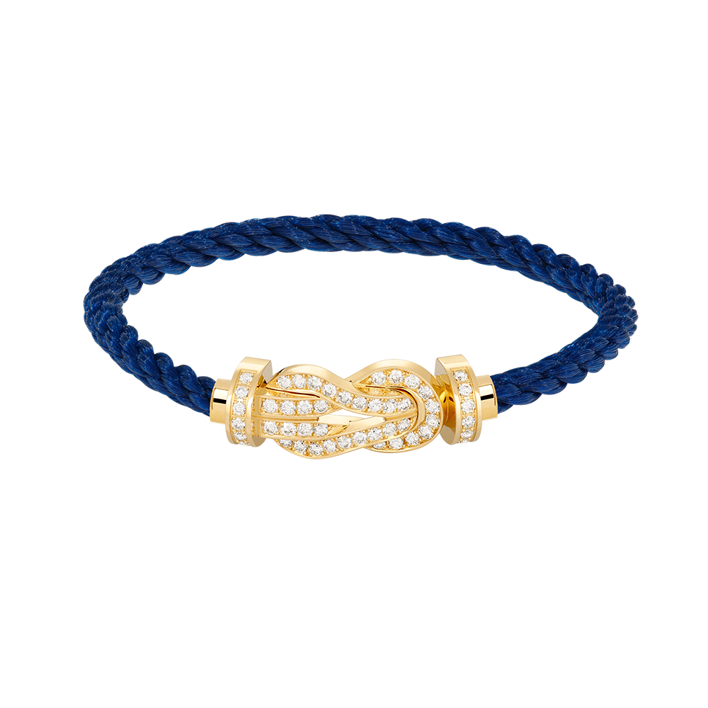 [Love's Uplift]CHANCE LARGE 8 FIGURE BUCKLE FULLDIAMOND BRACELET GOLD