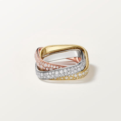 [Love's Uplift]TRINITY 3.5MM CUSHION RING COLLECTION