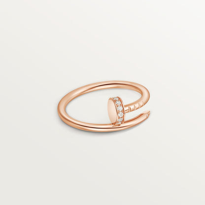 [Love's Uplift]JUSTE 1.8MM HALF DIAMOND RING