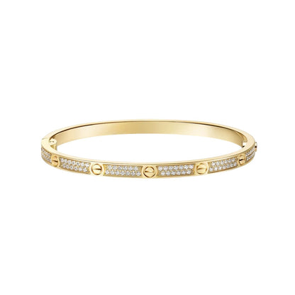 [Love's Uplift]LOVE BRACELET 3.65MM DIAMOND-PAVED