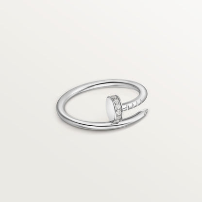 [Love's Uplift]JUSTE 1.8MM HALF DIAMOND RING