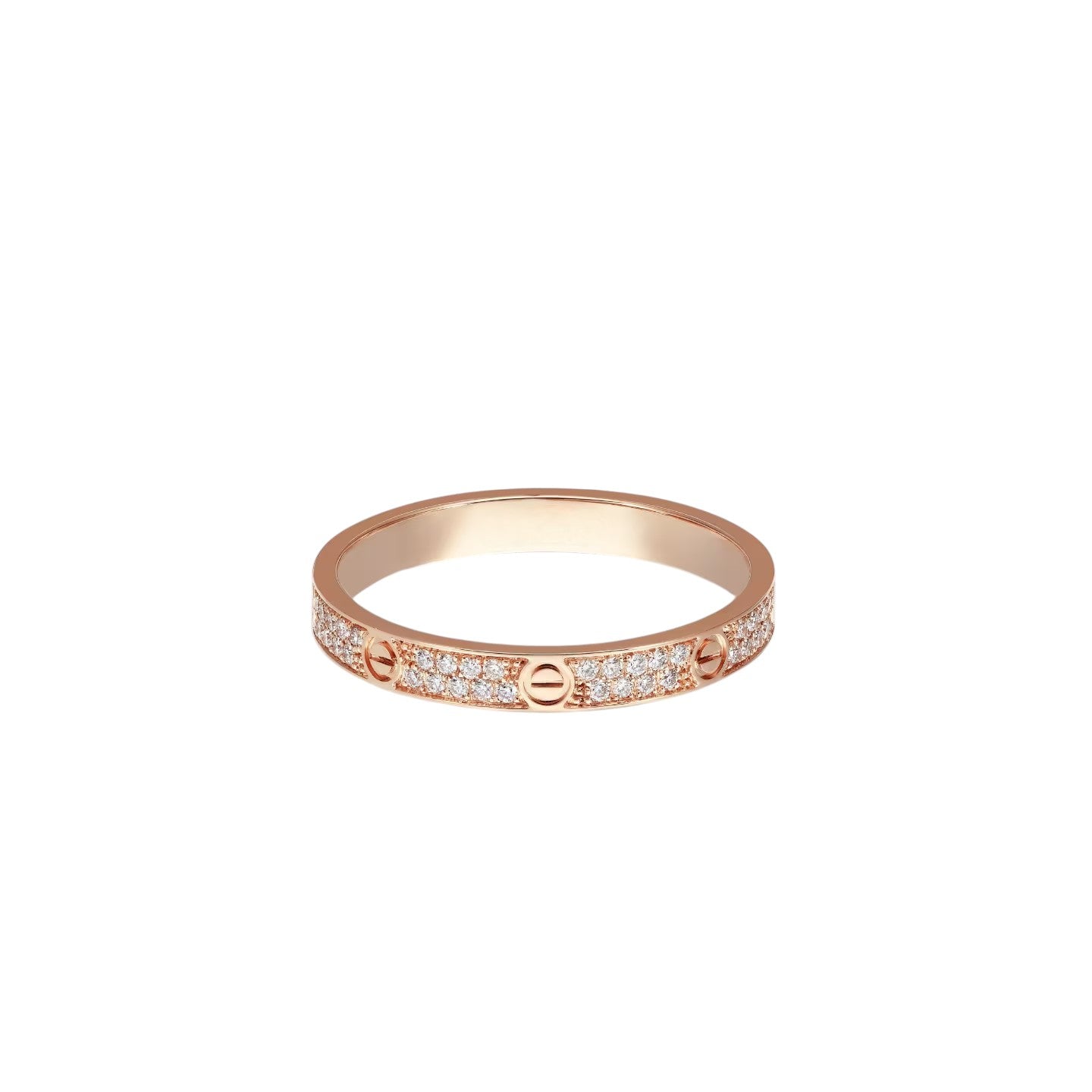 [Love's Uplift]LOVE RING 2.65MM DIAMOND