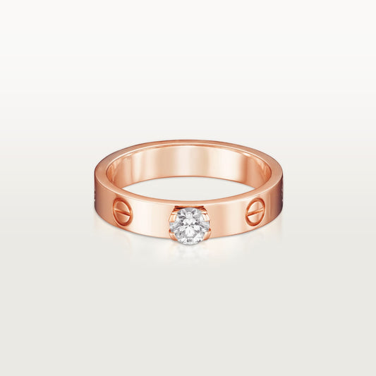 [Love's Uplift]LOVE RING 3.6MM 1 BIG DIAMOND