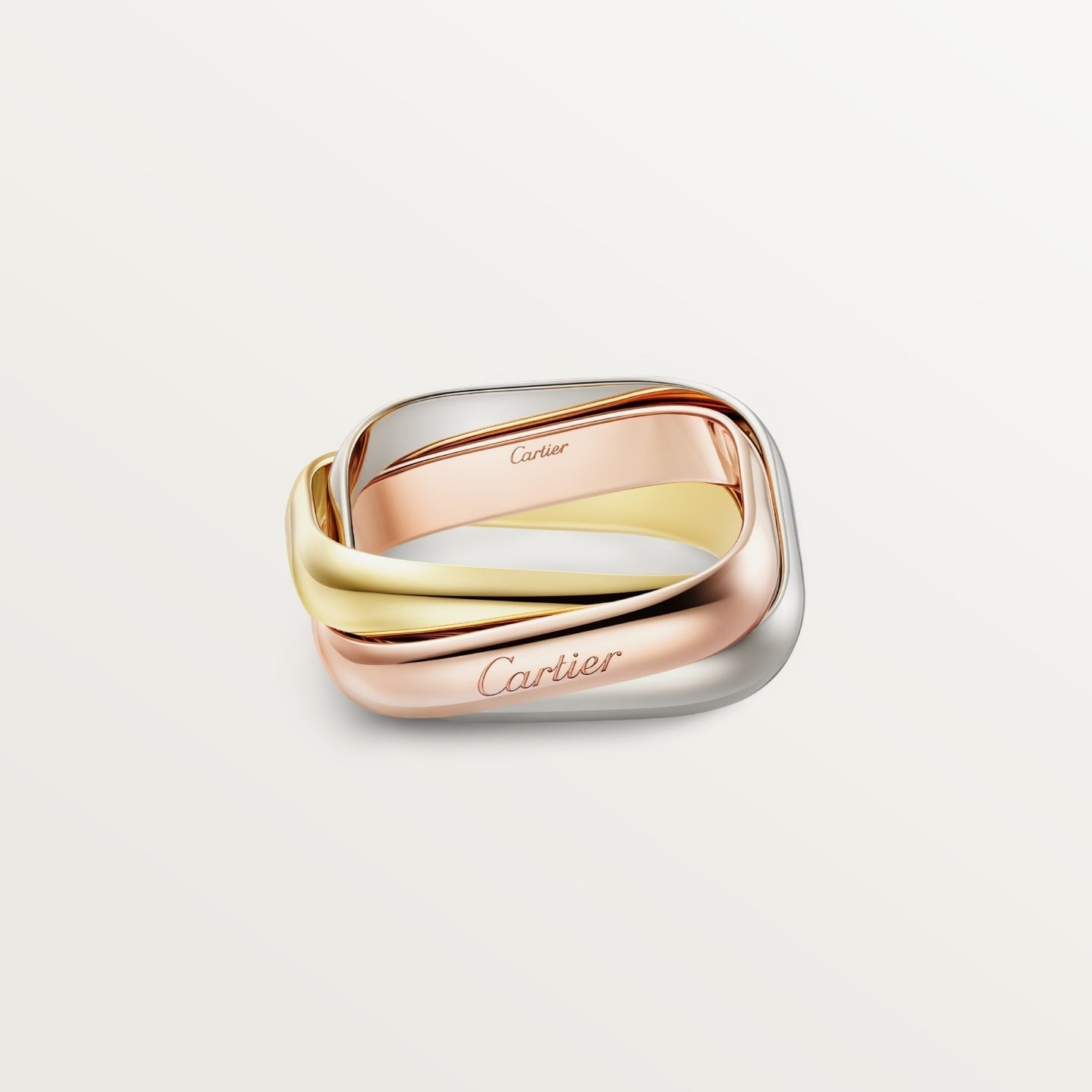 [Love's Uplift Jewelry] TRINITY 3.5MM CUSHION RING COLLECTION