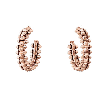 [Love's Uplift]CLASH SMALL HOOP EARRINGS