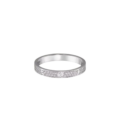[Love's Uplift]LOVE RING 2.65MM DIAMOND