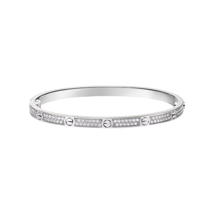 [Love's Uplift]LOVE BRACELET 3.65MM DIAMOND-PAVED