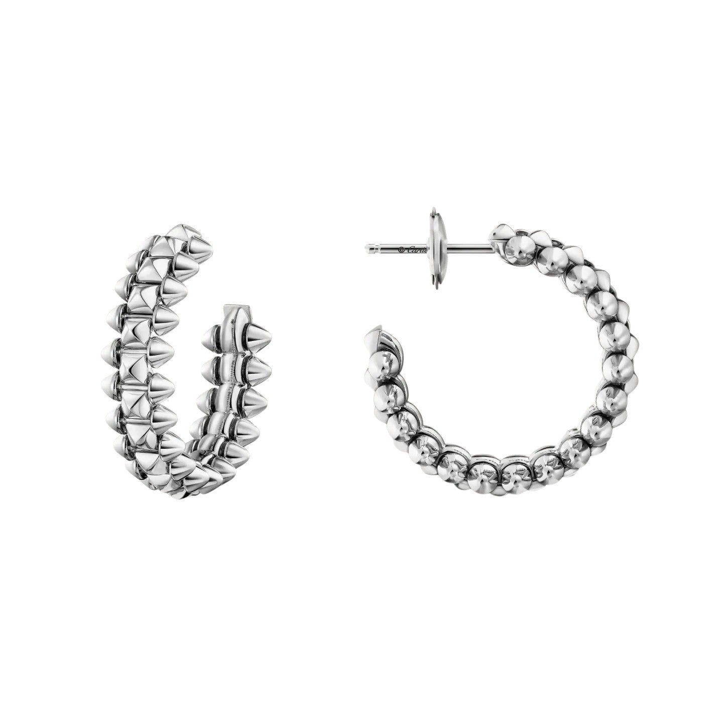 [Love's Uplift]CLASH SMALL HOOP EARRINGS