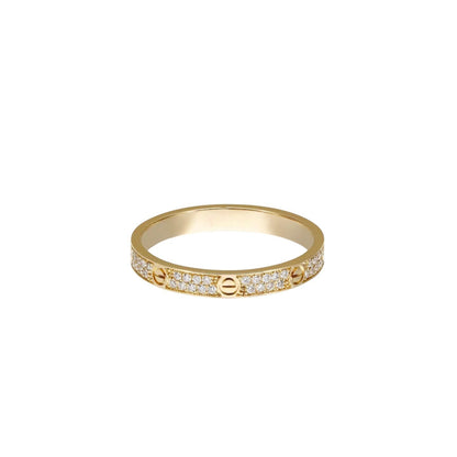 [Love's Uplift]LOVE RING 2.65MM DIAMOND