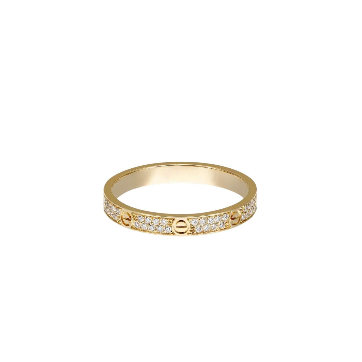 [Love's Uplift]LOVE RING 2.65MM DIAMOND
