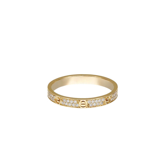 [Love's Uplift]LOVE RING 2.65MM DIAMOND