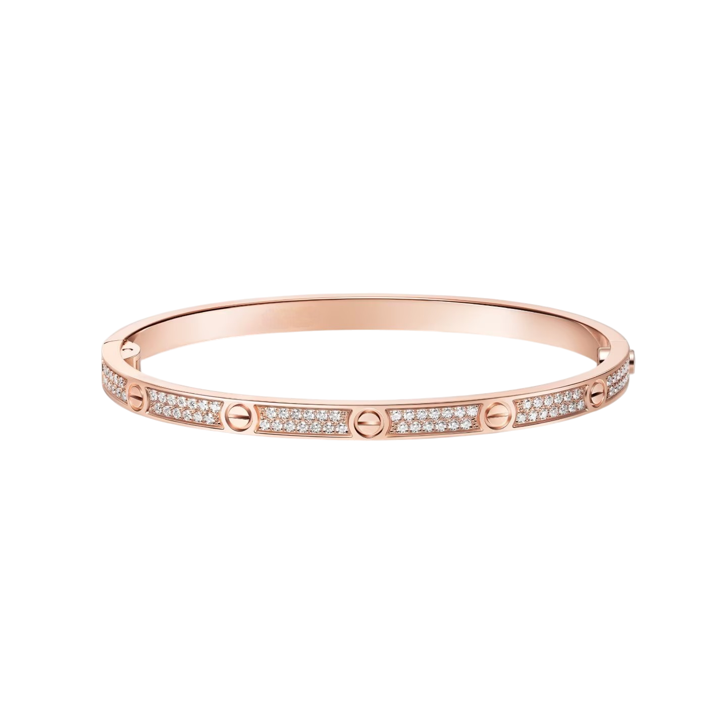 [Love's Uplift]LOVE BRACELET 3.65MM DIAMOND-PAVED