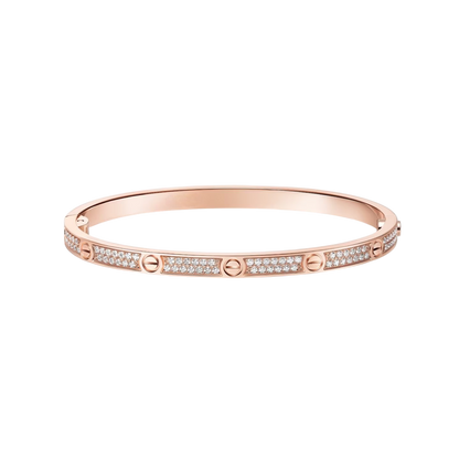 [Love's Uplift]LOVE BRACELET 3.65MM DIAMOND-PAVED