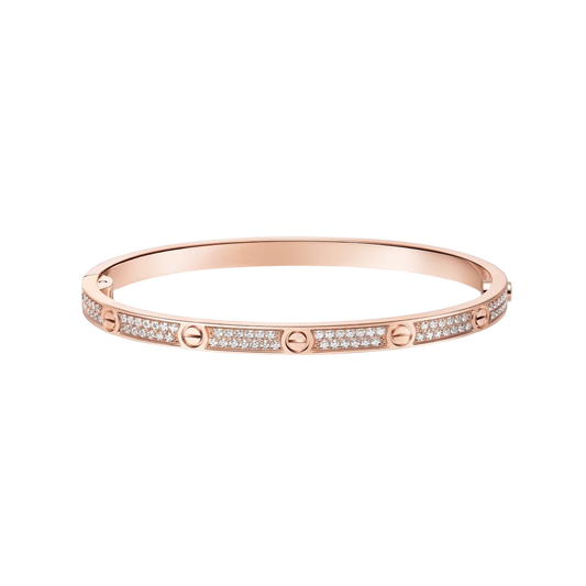 [Love's Uplift]LOVE BRACELET 3.65MM DIAMOND-PAVED