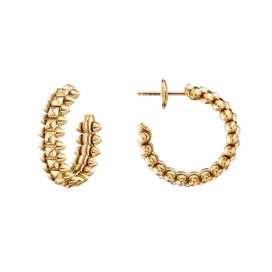 [Love's Uplift]CLASH SMALL HOOP EARRINGS