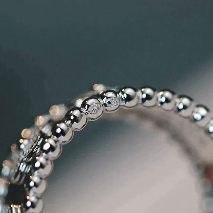 [Love's Uplift]CLOVER KALEIDOSCOPE RING 10MM