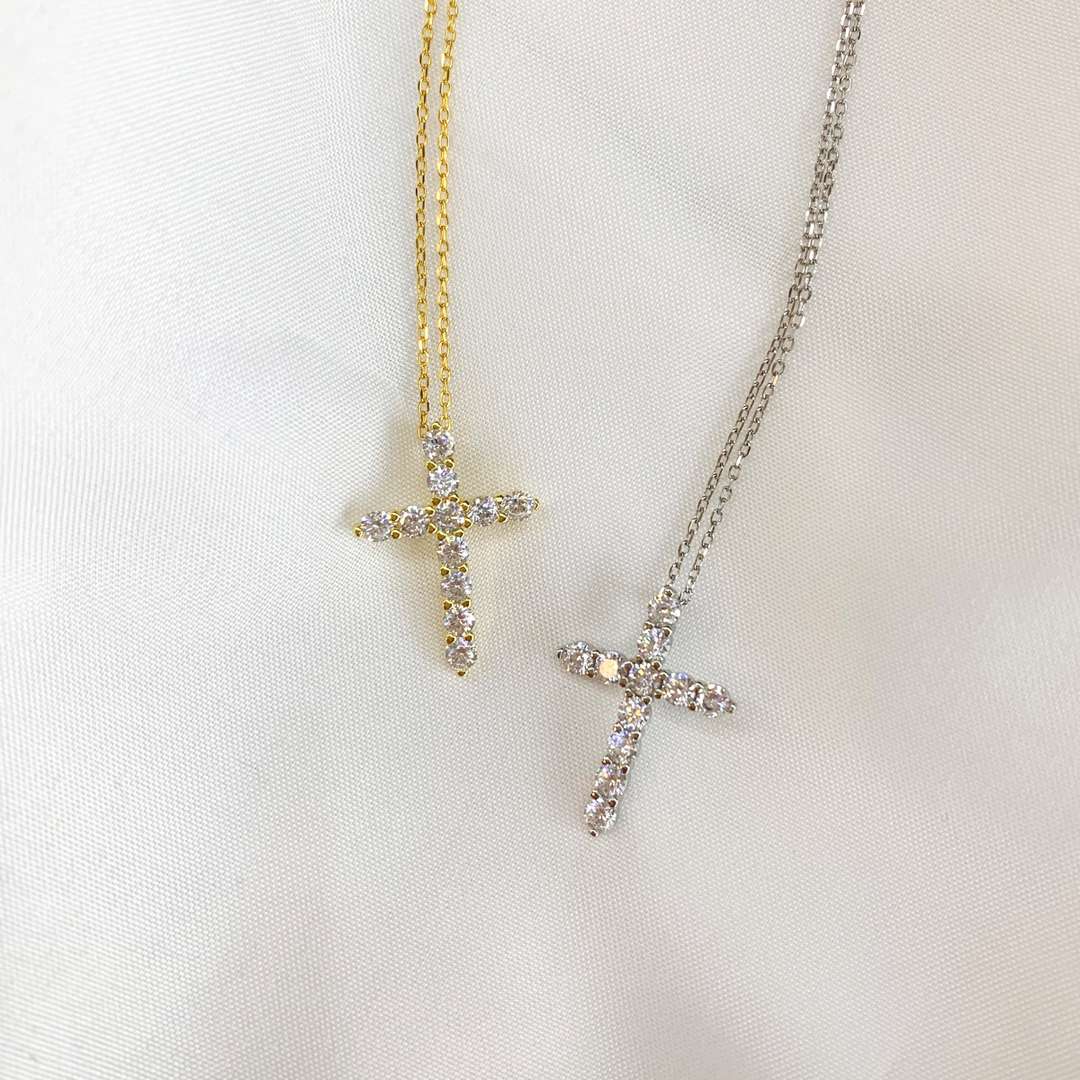 [Love's Uplift]Unique Cross Shape Necklace