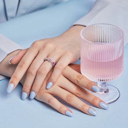 [Love's Uplift]Unique Colorful Emerald Cut Party Ring