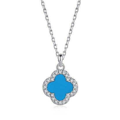 [Love's Uplift]Dainty Flower Shape Necklace