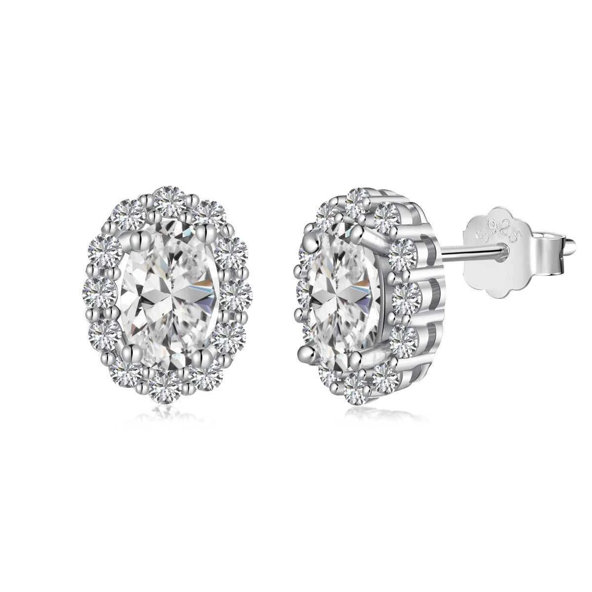 [Love's Uplift]Delicate Unique Oval Cut Daily Earrings