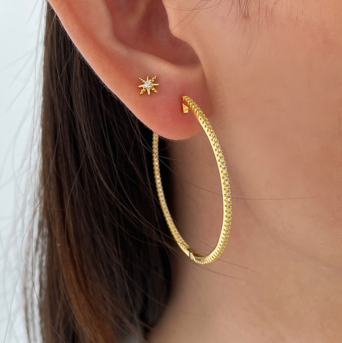 [Love's Uplift]Popular Large Hoop Earrings