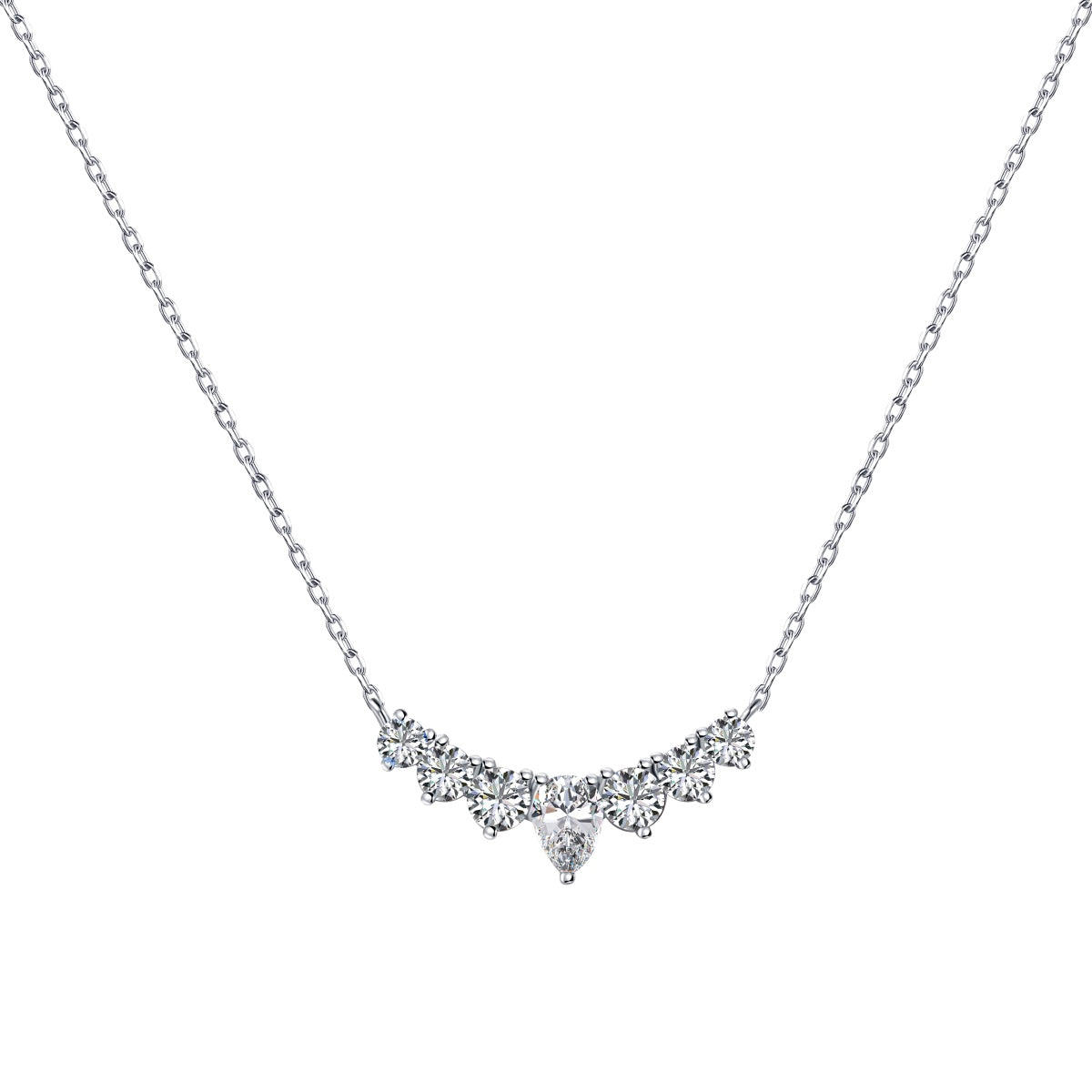 [Love's Uplift]Dainty Colorful Heart Necklace