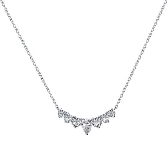 [Love's Uplift]Dainty Colorful Heart Necklace