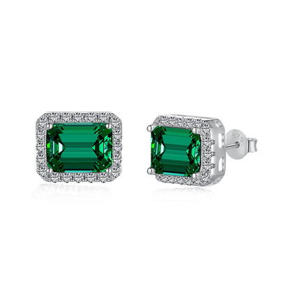 [Love's Uplift]Luxurious Dainty Emerald Cut Banquet Earrings