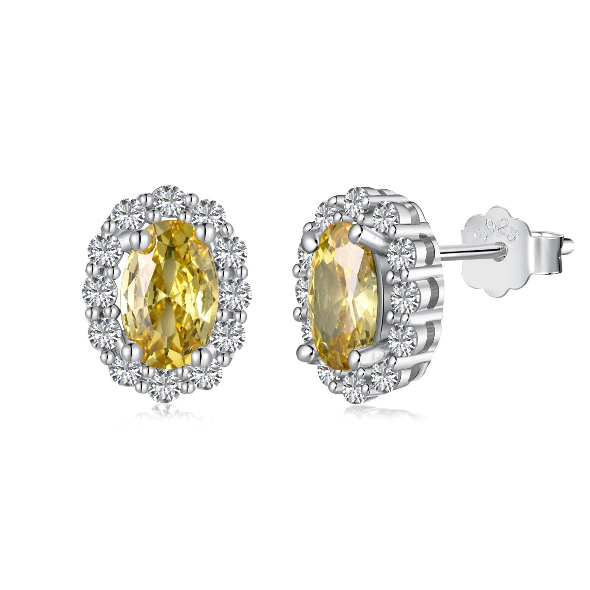 [Love's Uplift]Delicate Unique Oval Cut Daily Earrings