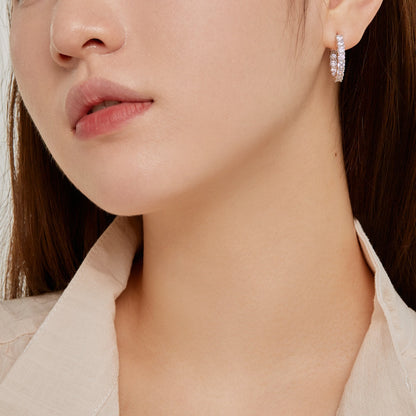 [Love's Uplift]Unique Round Cut Daily Earrings