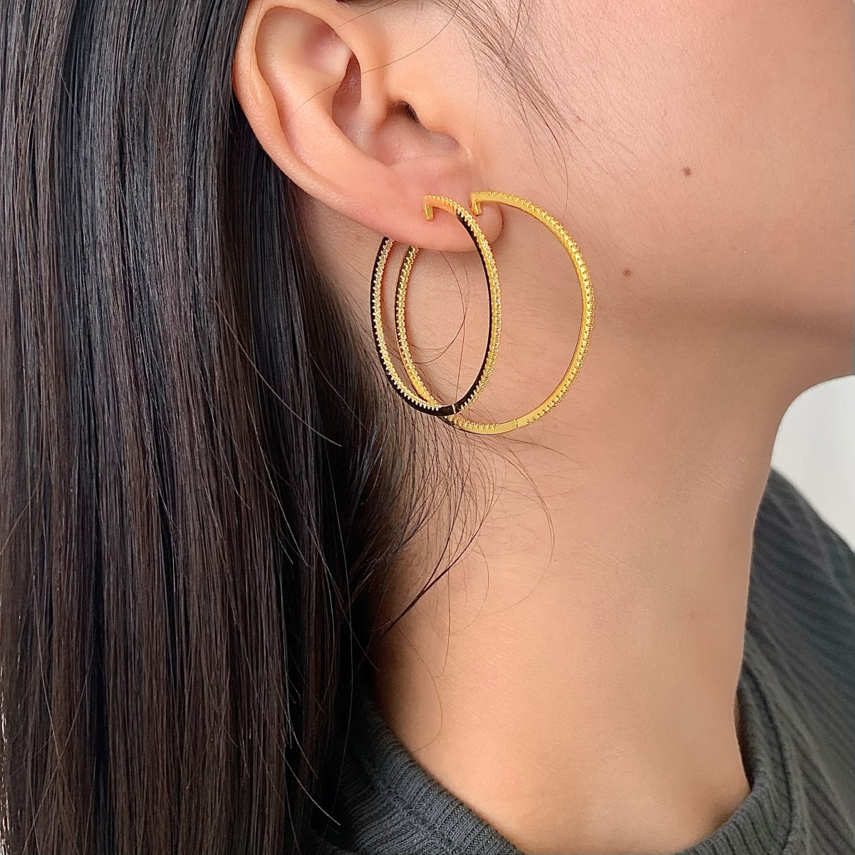[Love's Uplift]Popular Large Hoop Earrings