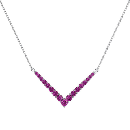[Love's Uplift]Ornate Round Cut Necklace
