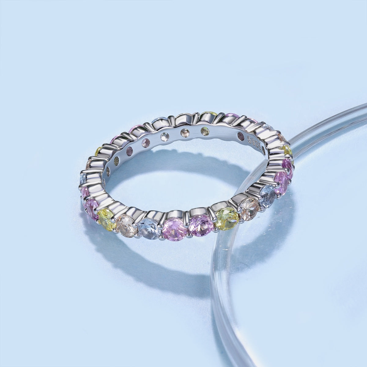 [Love's Uplift]Dazzling Resplendent Round Cut Party Ring