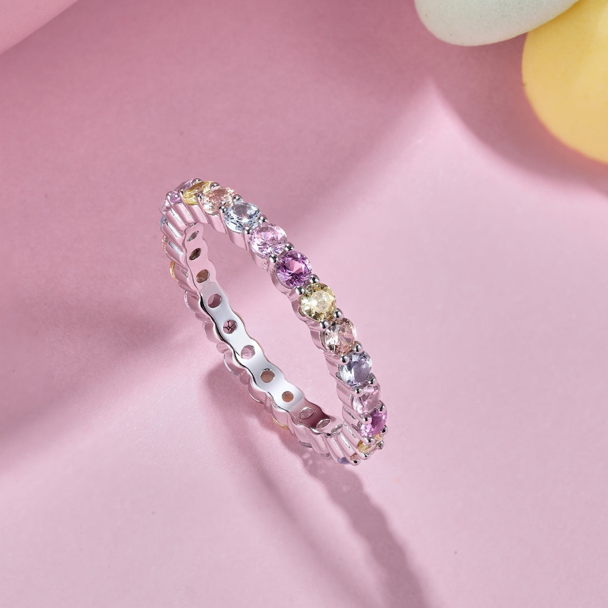 [Love's Uplift]Dazzling Resplendent Round Cut Party Ring