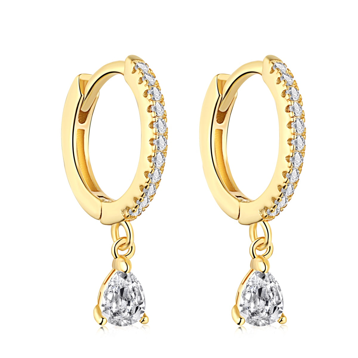 [Love's Uplift]Luxurious Geometric Drop Earrings
