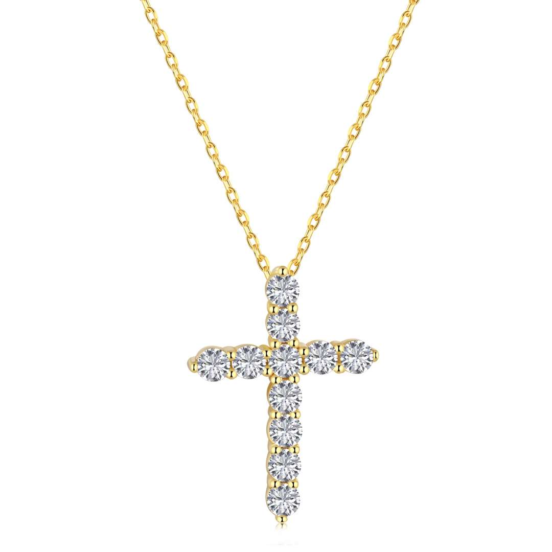 [Love's Uplift]Unique Cross Shape Necklace