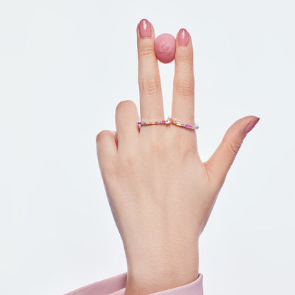[Love's Uplift]Exquisite Multicolored Emerald Cut Daily Ring